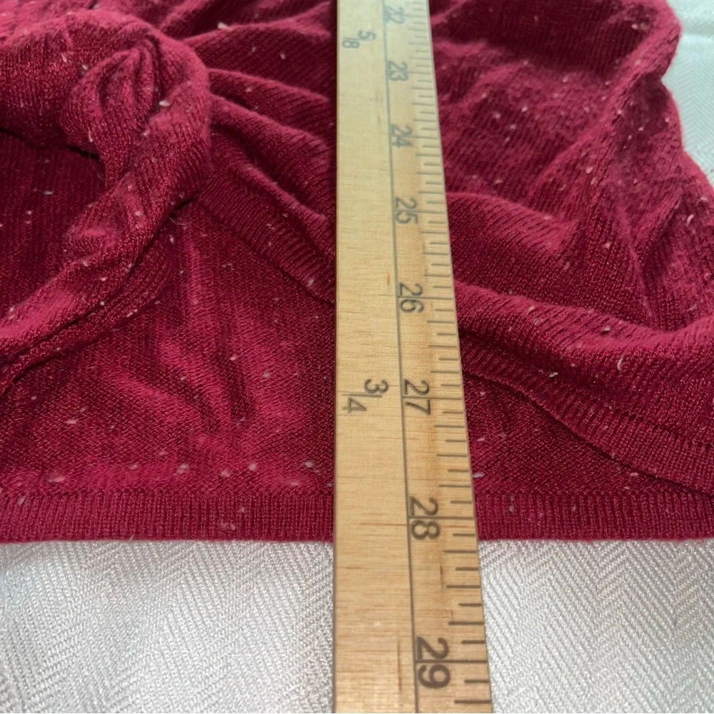 LC Lauren‎ Conrad Long Sleeve Bottom Front Tie Sweater Size Medium